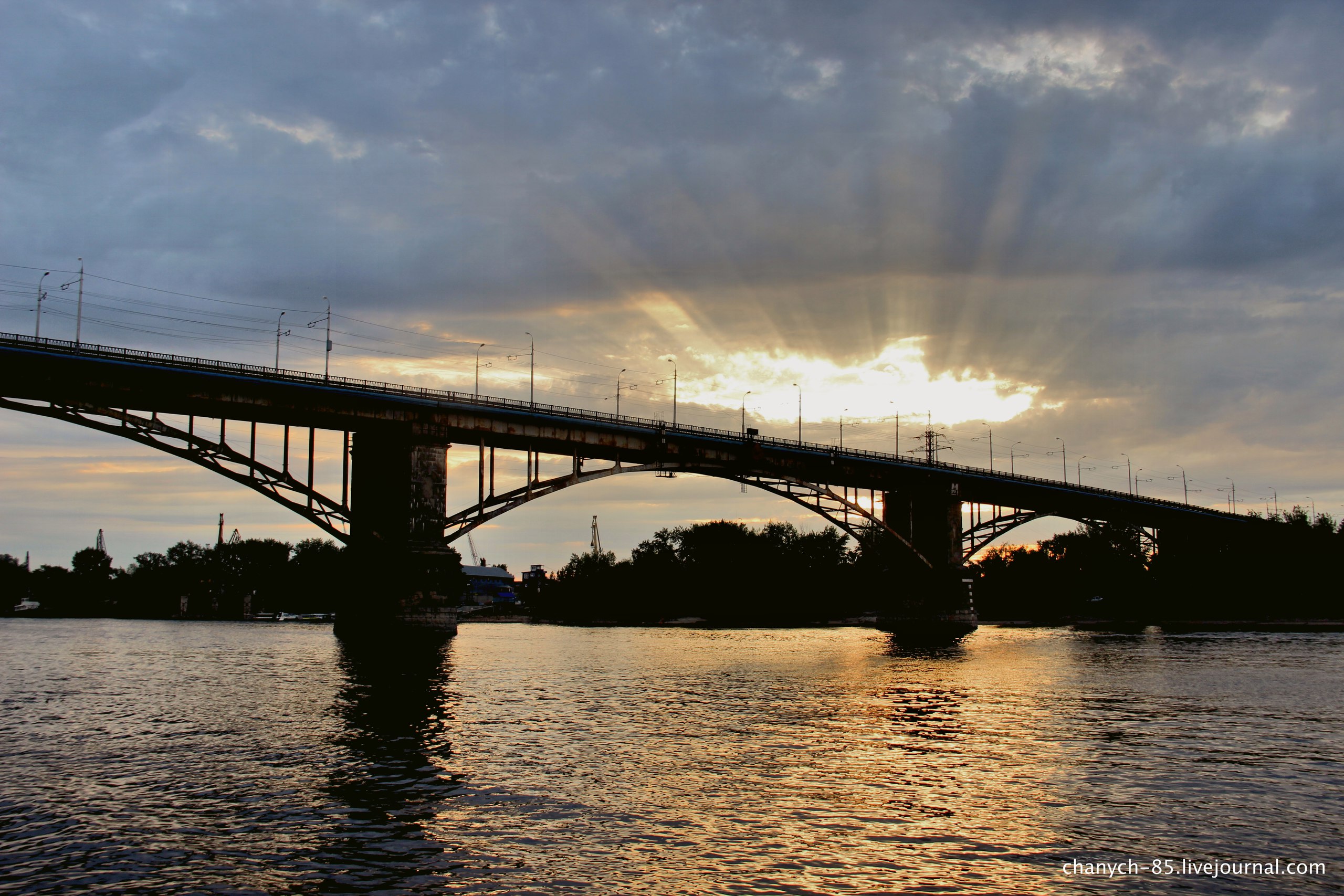 Фото Моста Через Реку